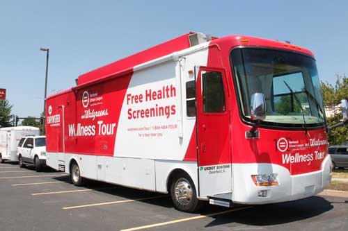 Walgreens Wellness Bus